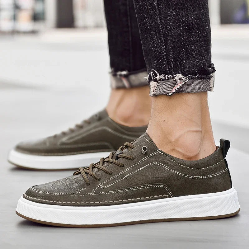 Zapatillas de piel chic