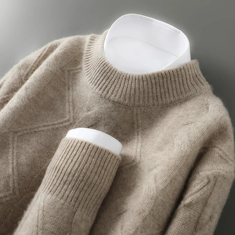 Jersey chic de cachemira