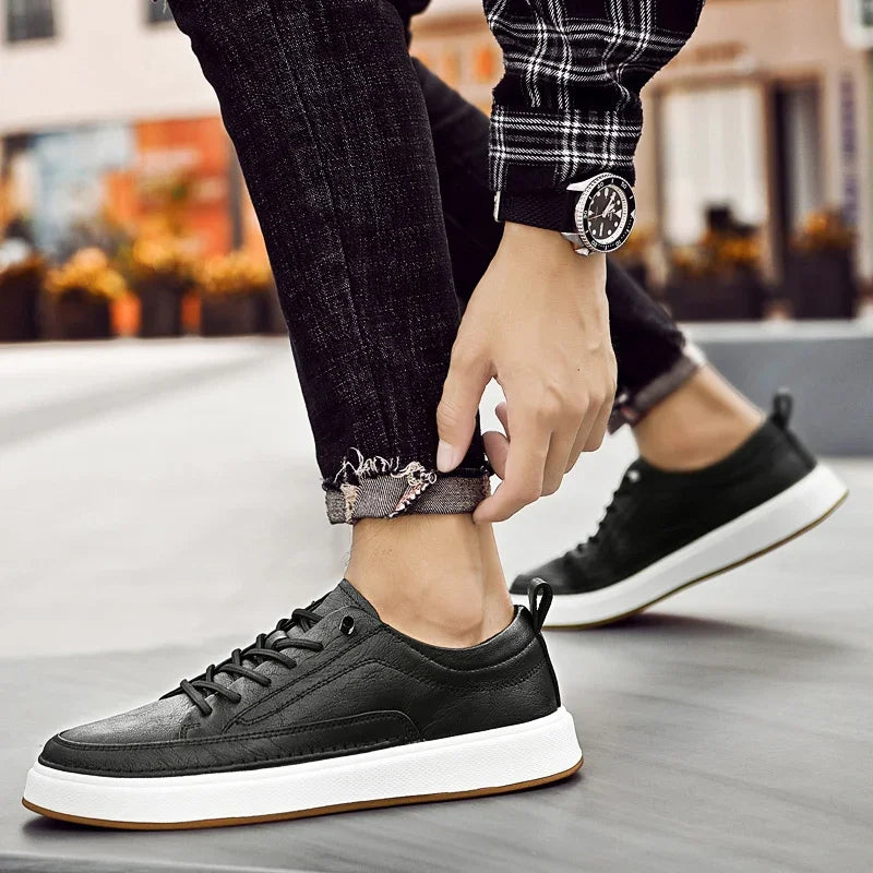 Zapatillas de piel chic