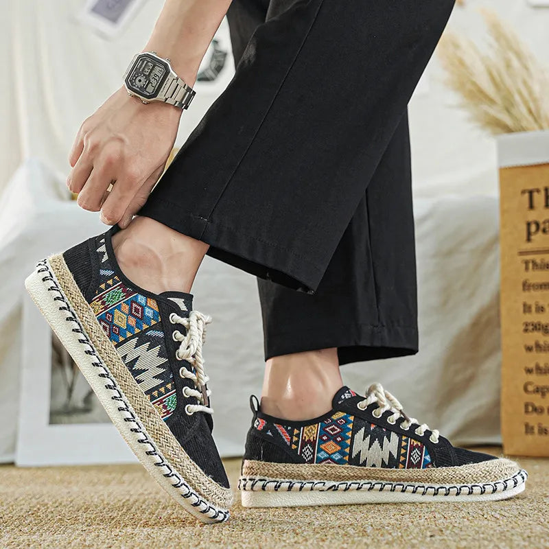 Zapatos de lona elegantes