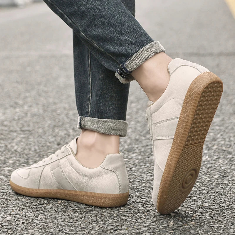 Zapatos de cuero para caminar