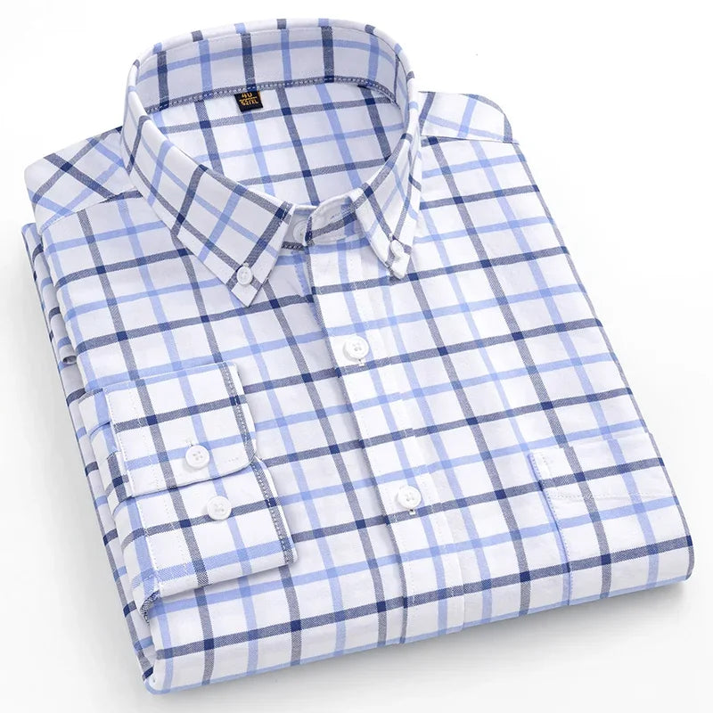 Camisa Oxford de algodón
