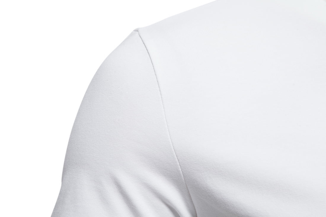 Elegante camisa con cuello en V