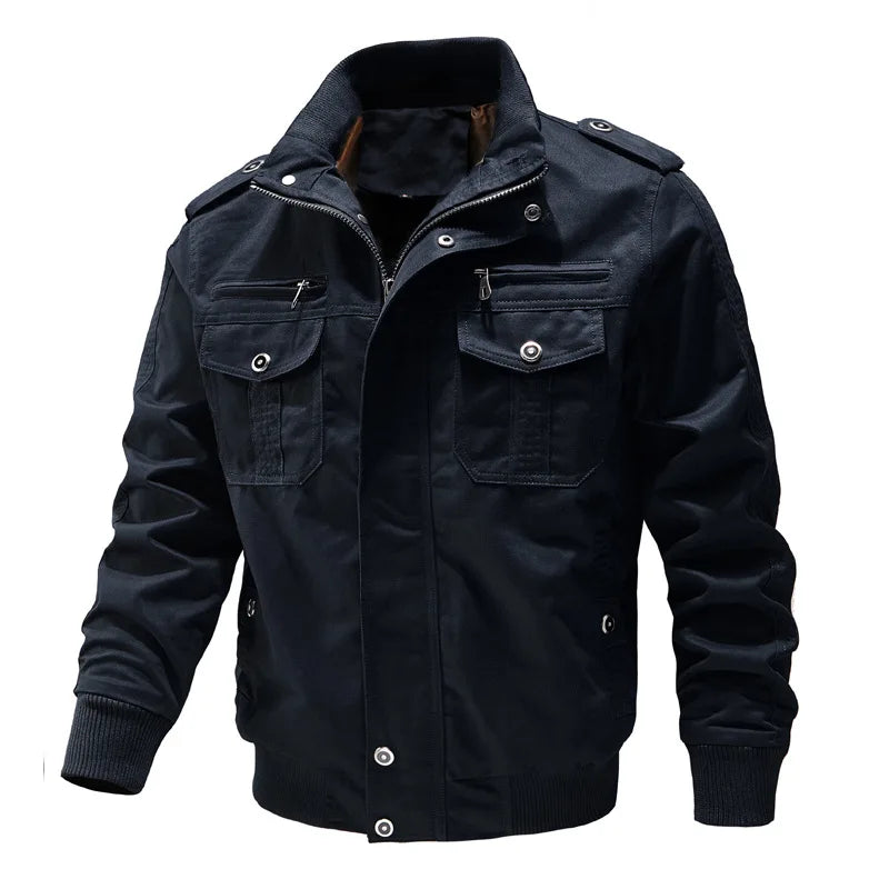 Chaqueta multibolsillos de alta calidad