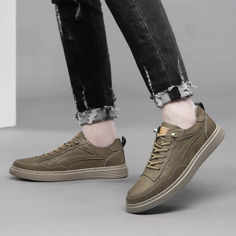 Elegantes zapatos de piel