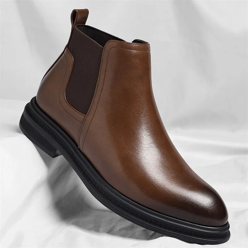 Botas de cuero para hombre