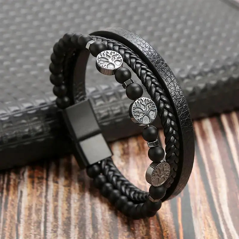 Elegante pulsera para hombre
