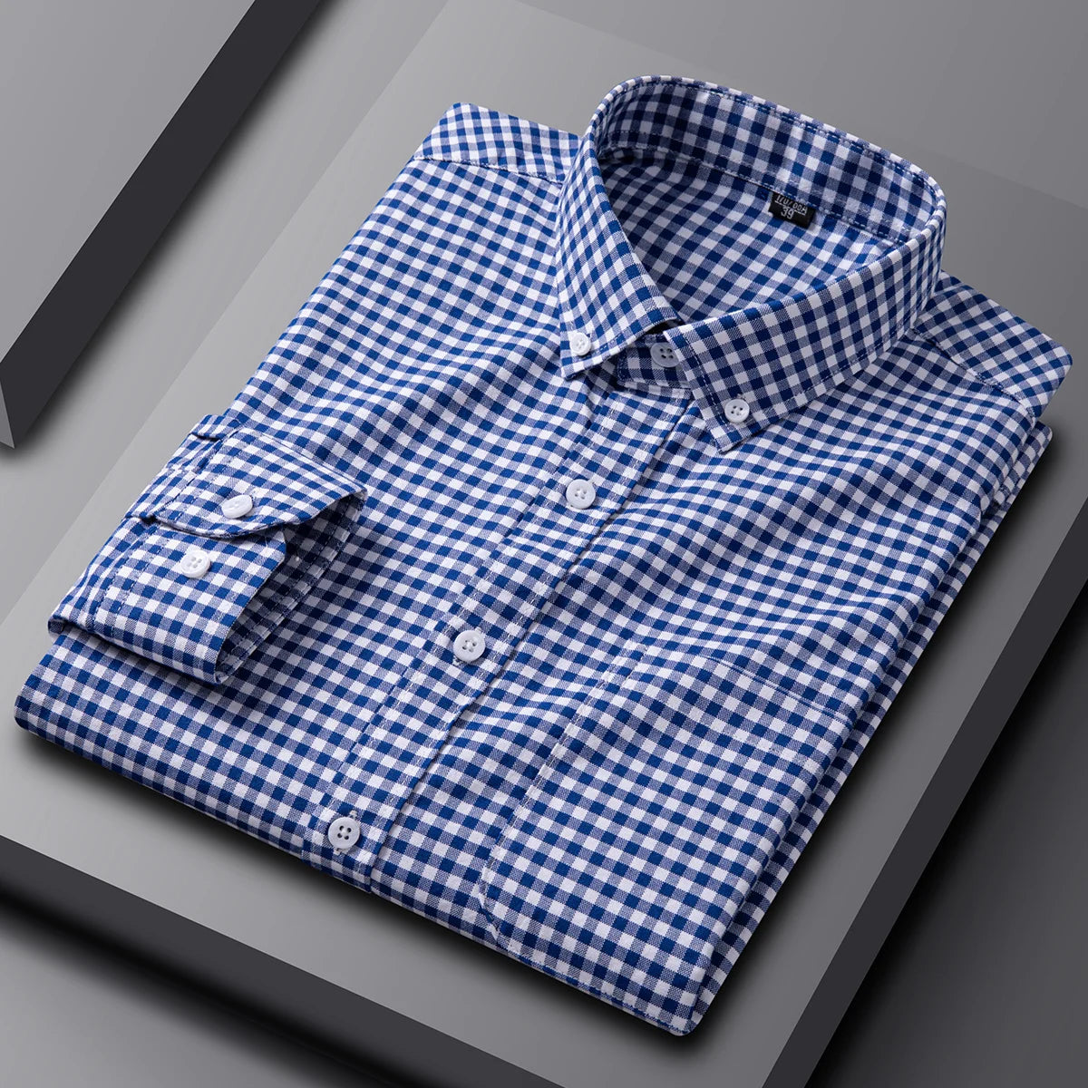 Elegante camisa de algodón