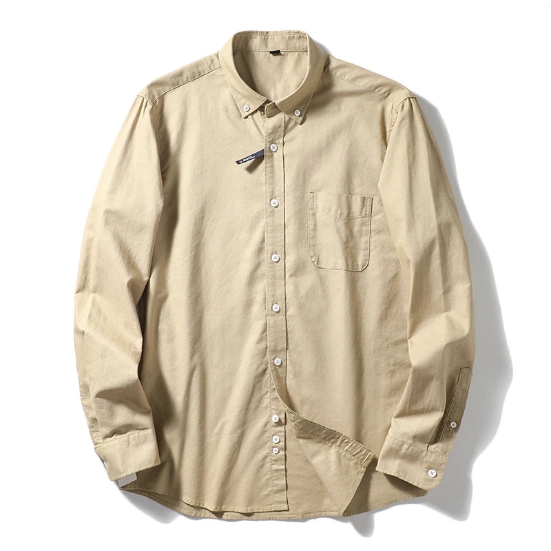 Camisa de algodón para hombre