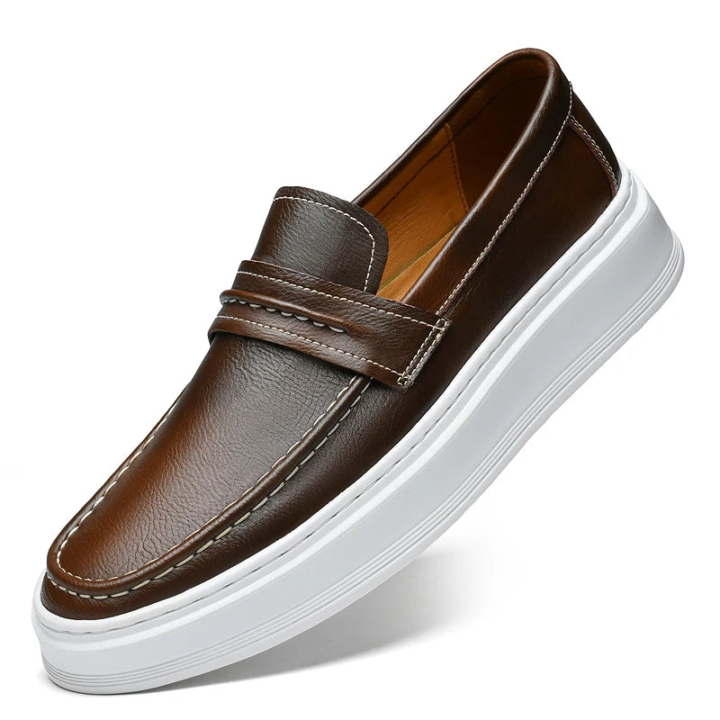 Zapatos náuticos de piel