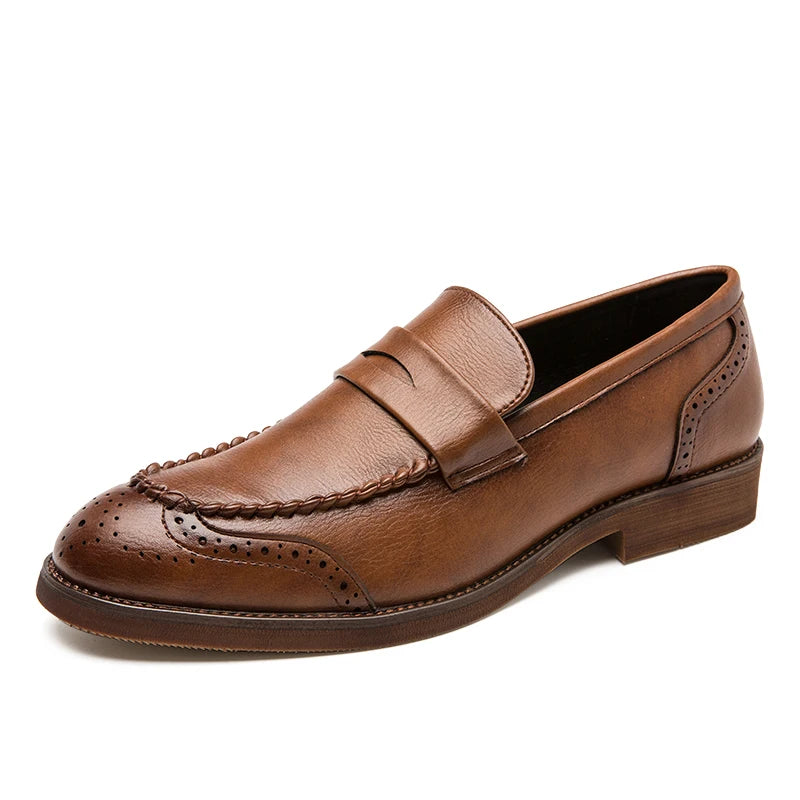 Mocasines de piel Chic