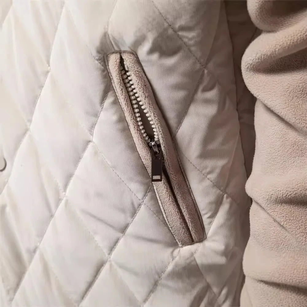 Elegante chaqueta de invierno