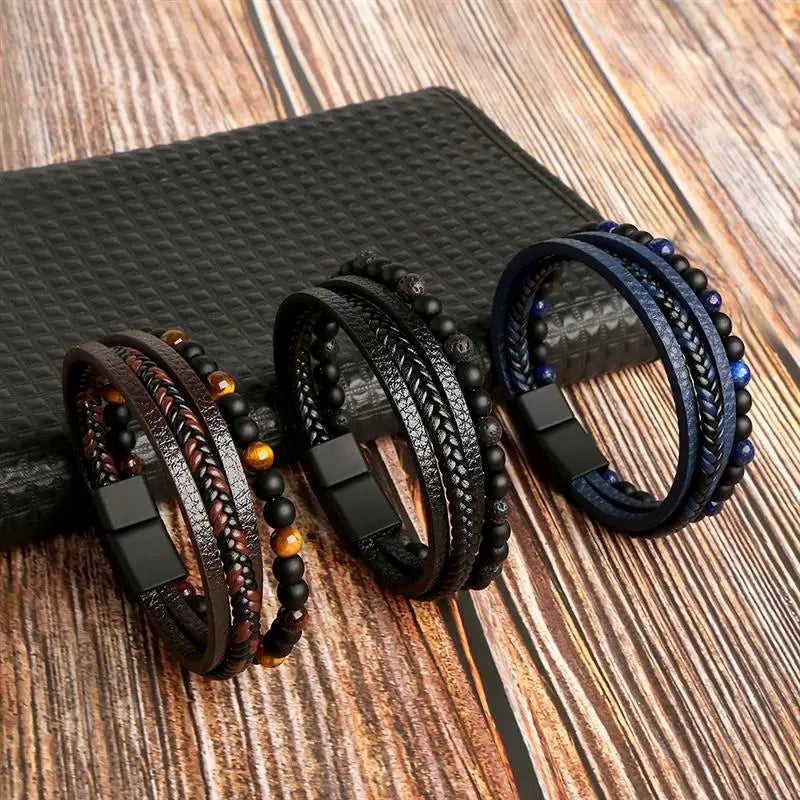 Elegante pulsera para hombre