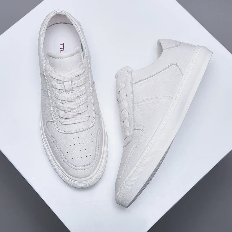 Elegantes zapatos de piel