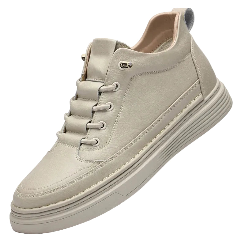 Zapatos Oxford elegantes de cuero alto