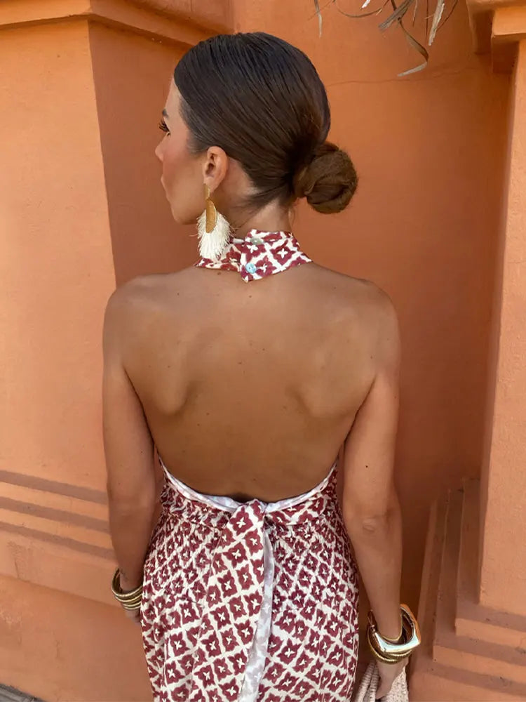 Harper - Vestido fruncido sin hombros