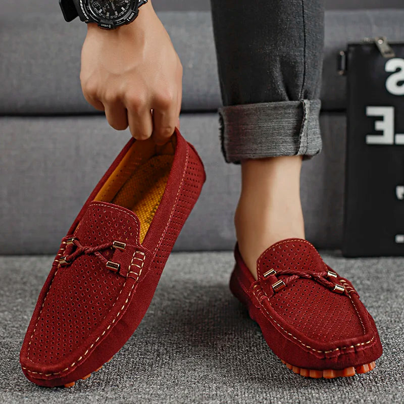 Mocasines transpirables