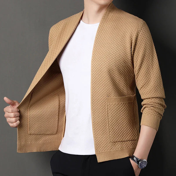 Blazer de punto premium
