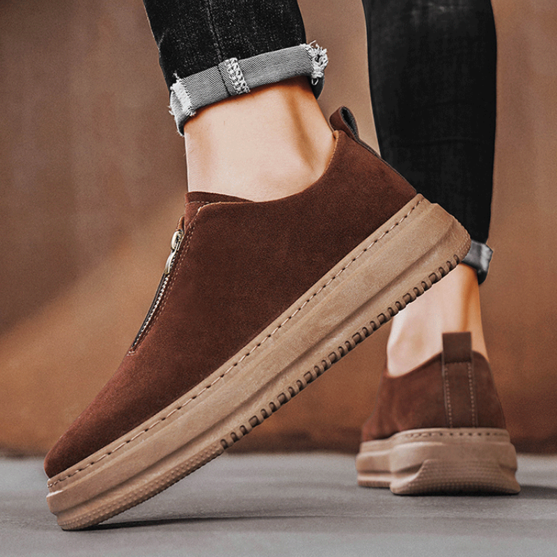 Elegantes zapatos de ante