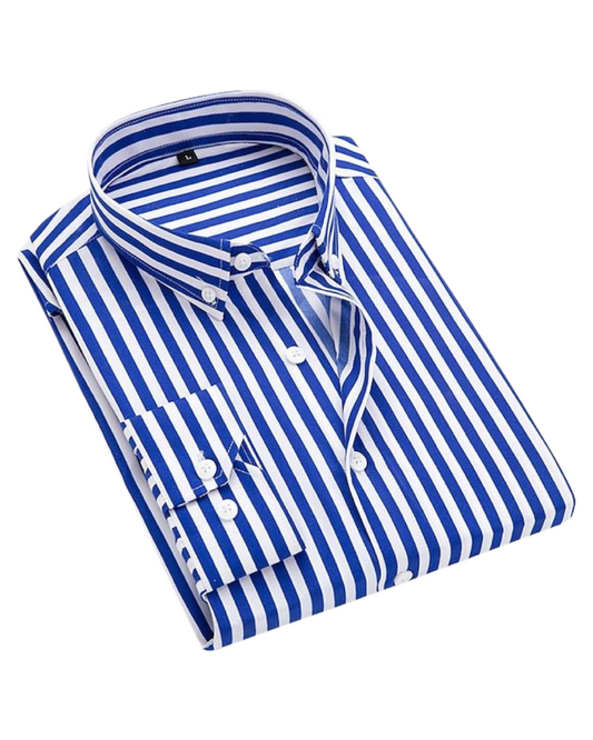 Givalli - Camisa de verano a rayas