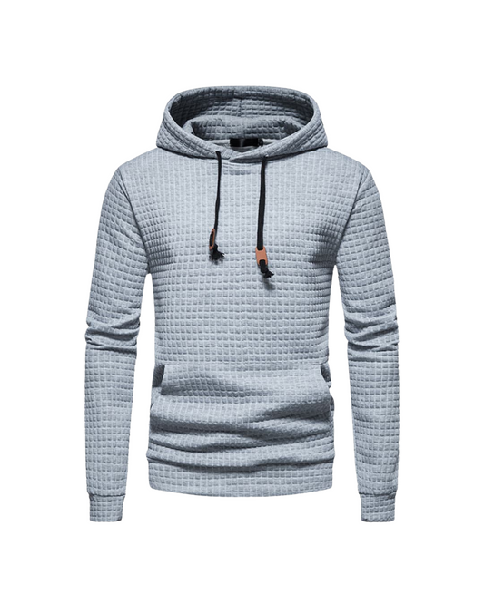 Elegante sudadera con capucha para hombre