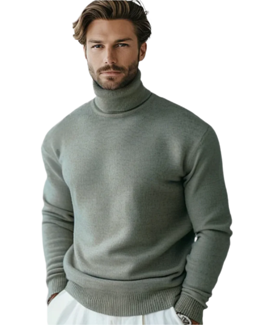 Jersey de cuello alto Nicola