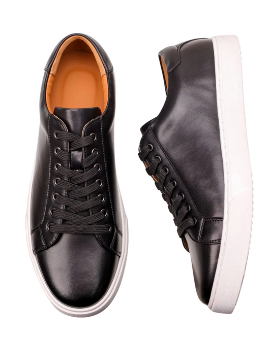 Zapatillas de piel auténtica