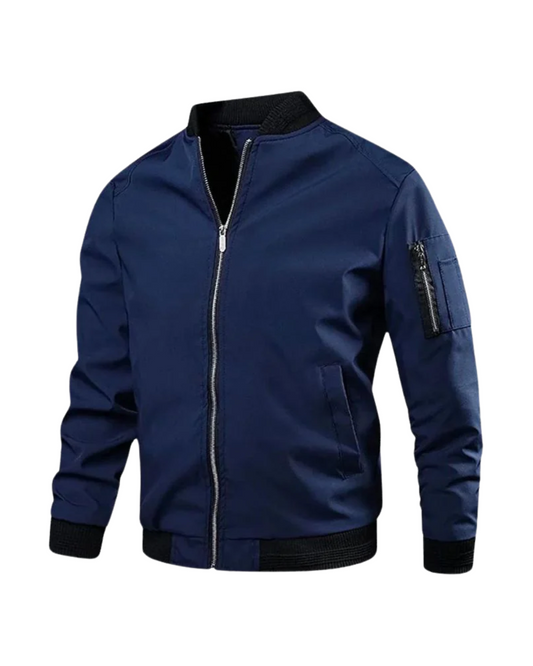Elegante cazadora bomber