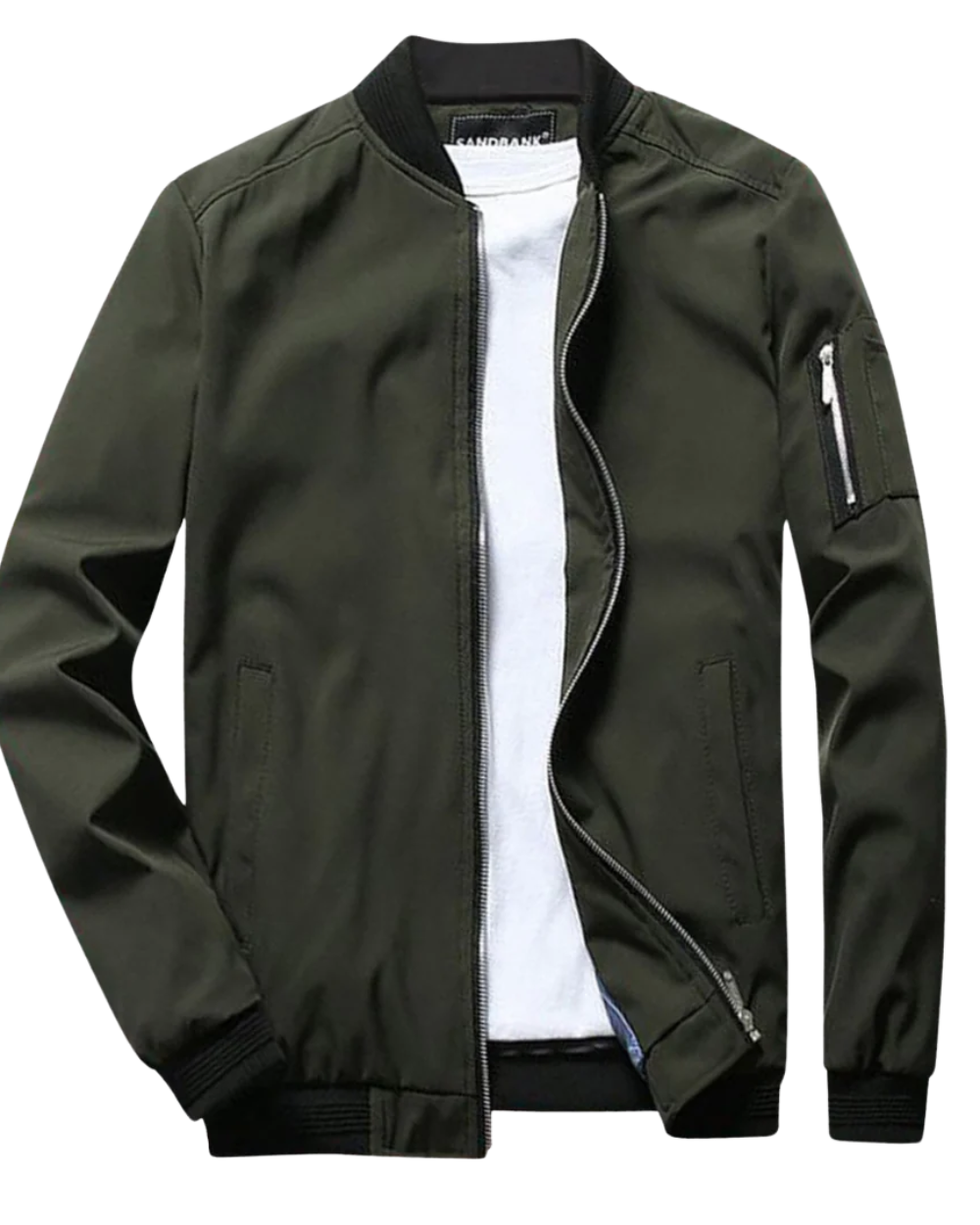 Elegante cazadora bomber