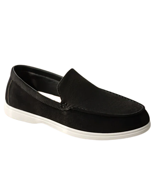 Mocasines de ante