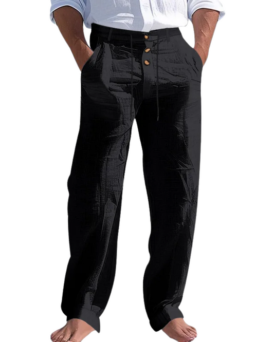 Pantalones de verano de lino