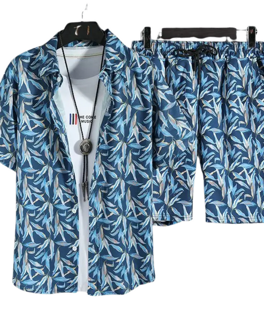 Conjunto floral de verano