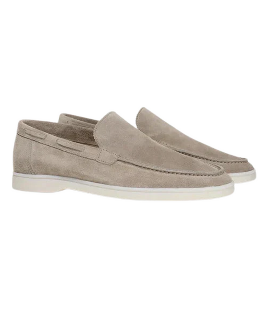 Mocasines de ante