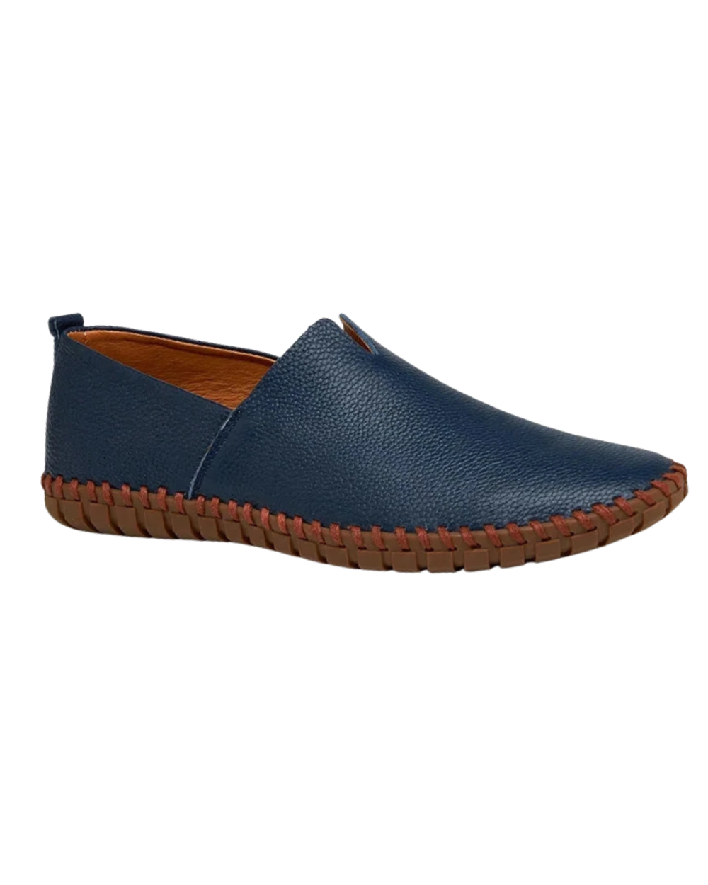 Elegantes mocasines transpirables de piel