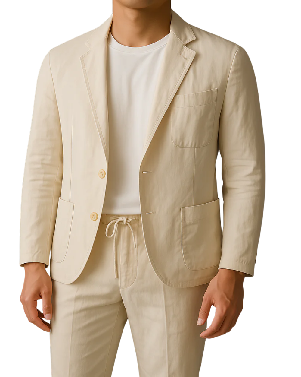 Conjunto de lino informal