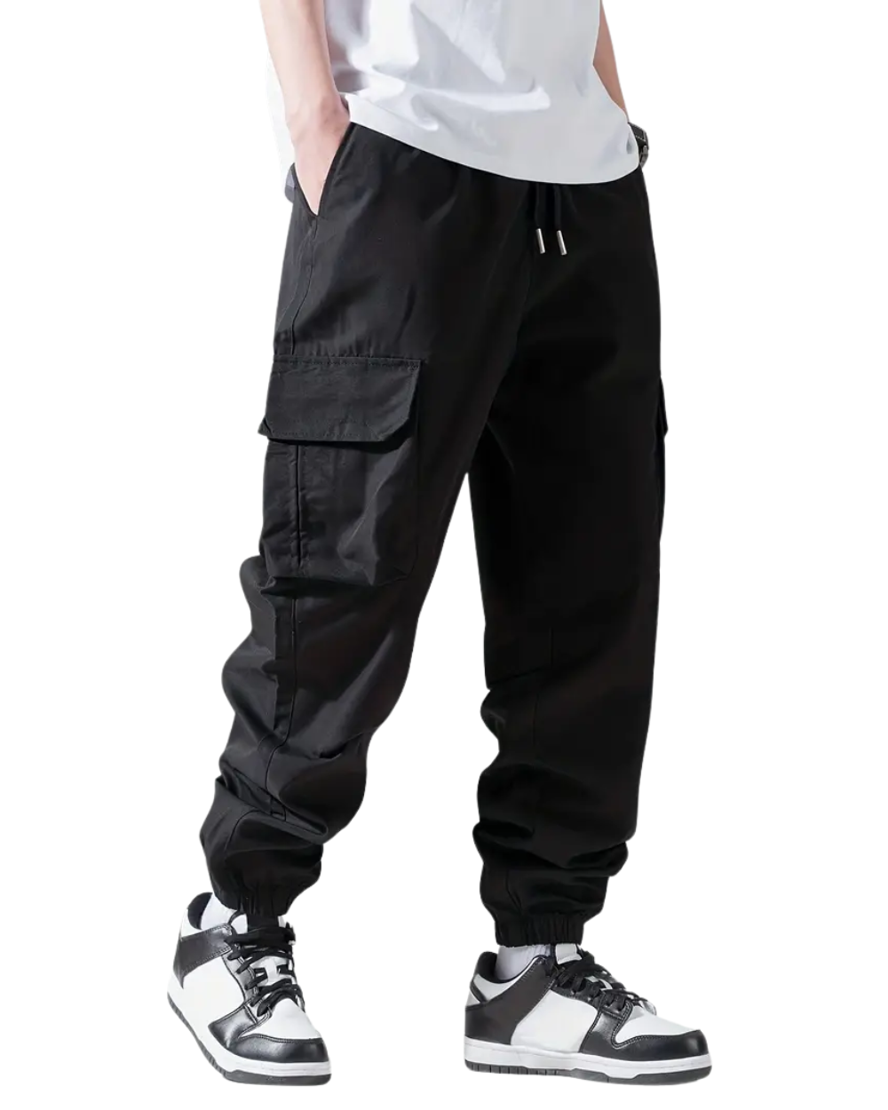 Elegantes pantalones cargo