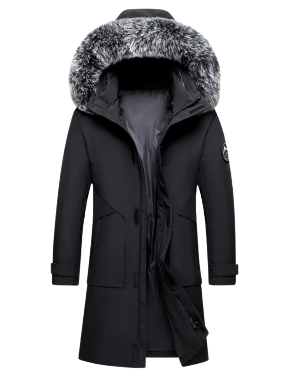 Elegante chaqueta parka