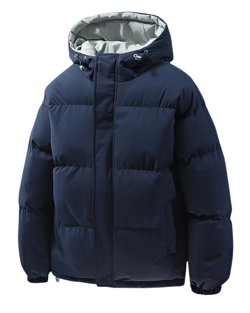 Elegante chaqueta acolchada