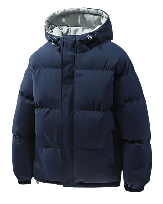 Elegante chaqueta acolchada