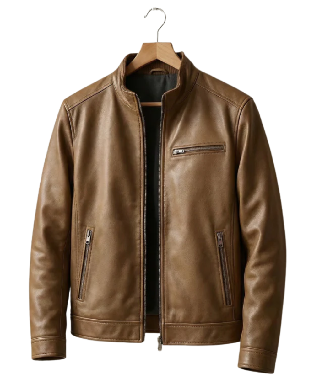 Chaqueta de cuero vintage