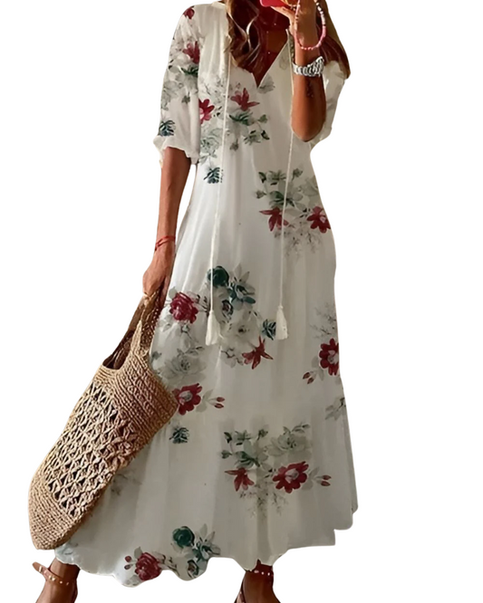 Elegante Vestido Largo Boho