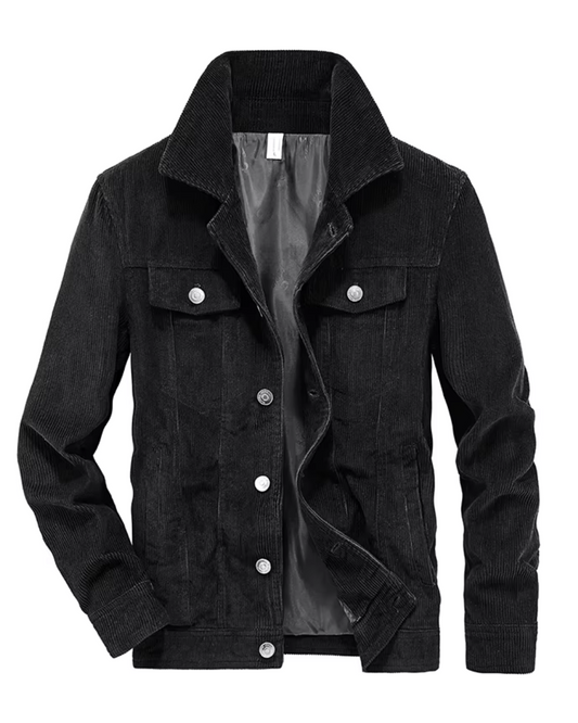 Chaqueta vintage de algodón para hombre