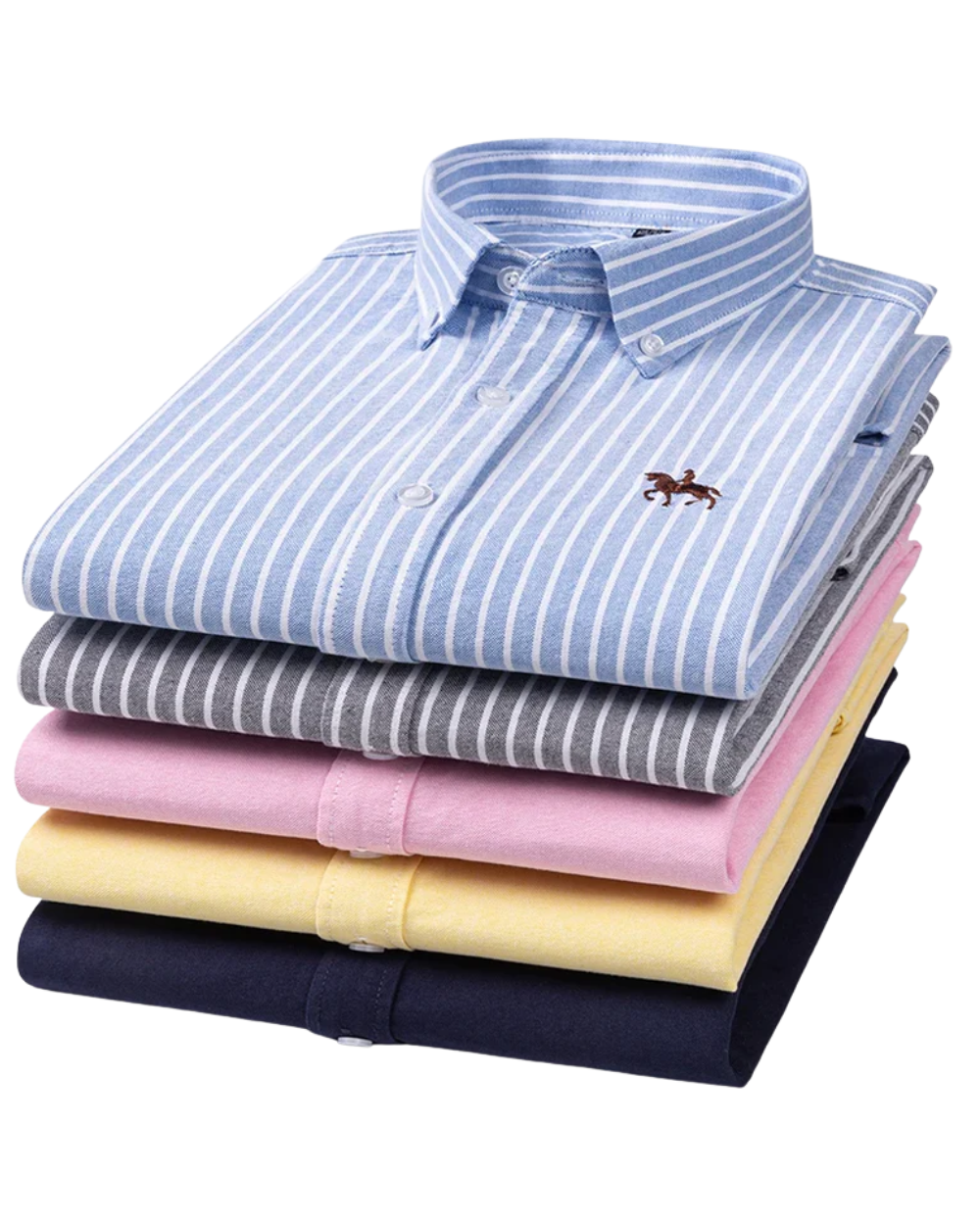 Elegante camisa de algodón