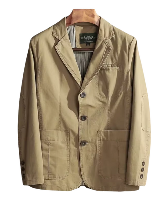 Blazer italiano de algodón