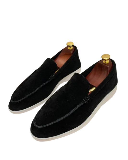 Mocasines clásicos de ante