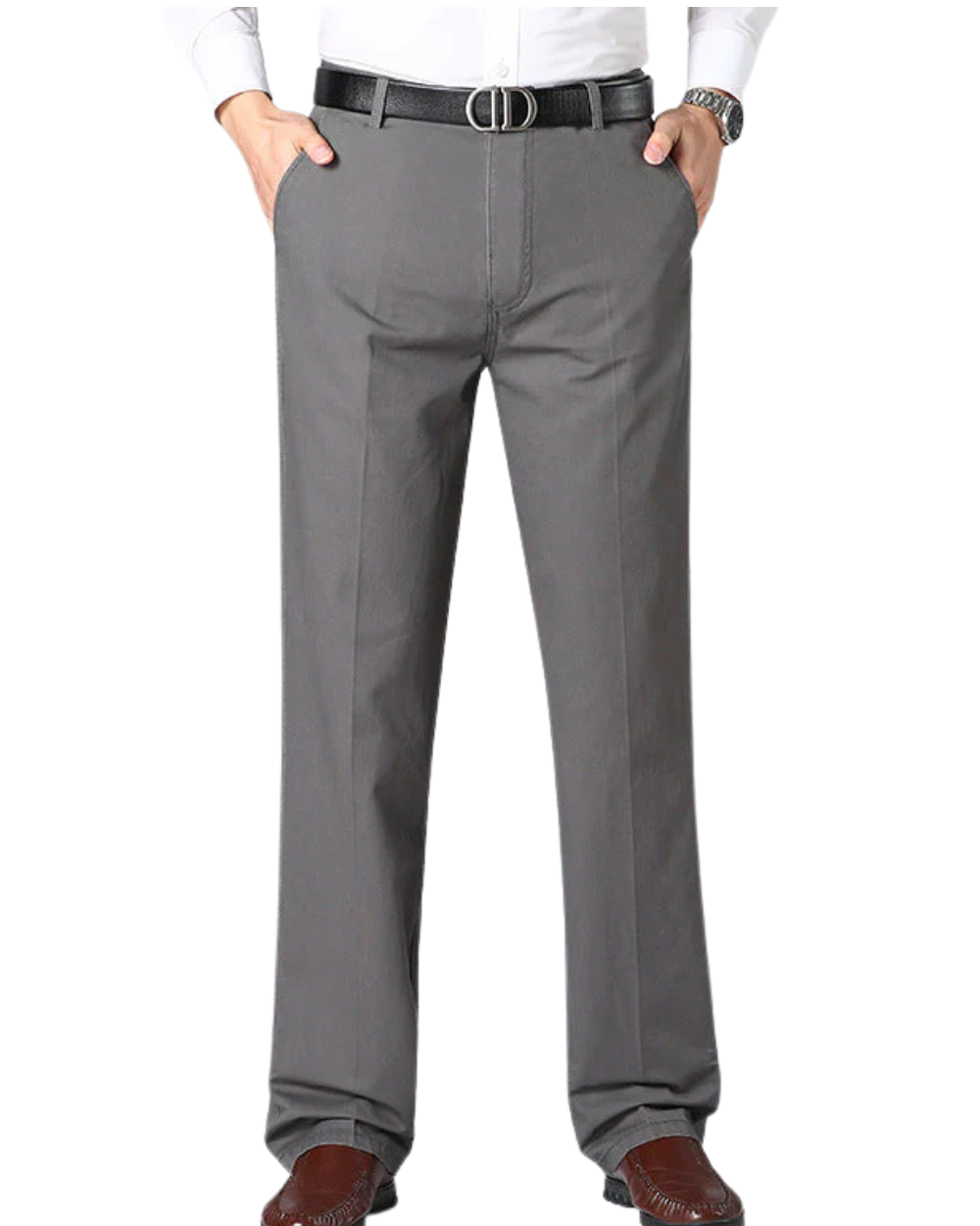 Elegantes pantalones de negocios