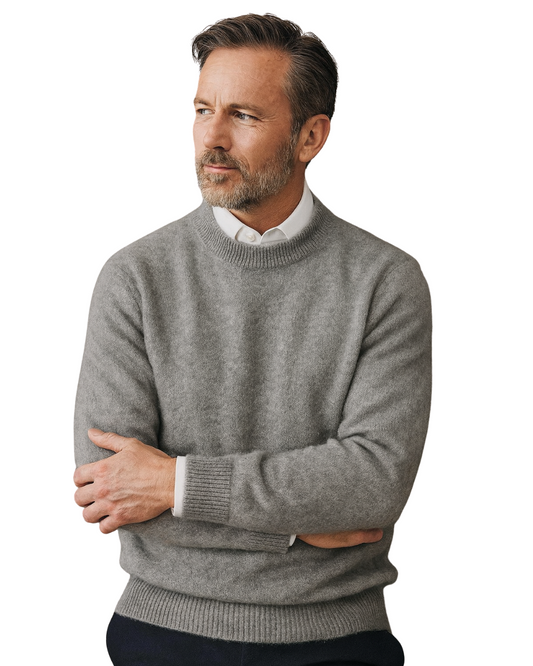 Elegante jersey de cachemira