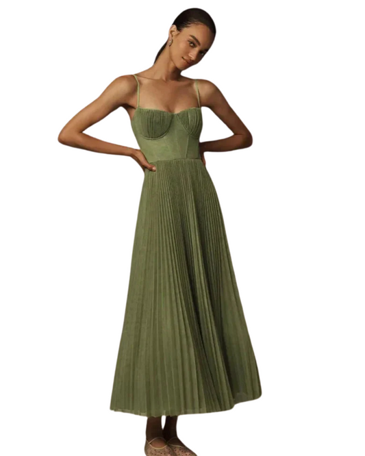 Elegante vestido largo