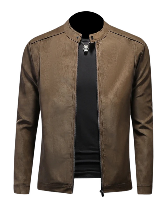 Chaqueta de cuero de alta calidad