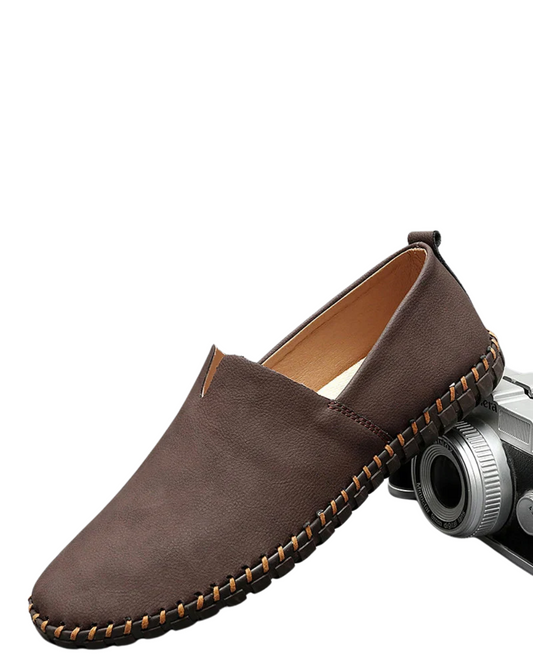 Mocasines de piel Santorini